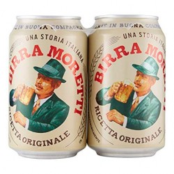 Birra Moretti 2X 33cl.