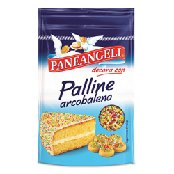 Palline Arcobaleno - Paneangeli 0,050Kg