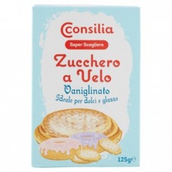 Zucchero a Velo Vanigliato - Consilia 0,125Kg