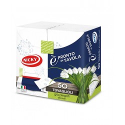 Tovaglioli Piegati - Nicky 50Pz
