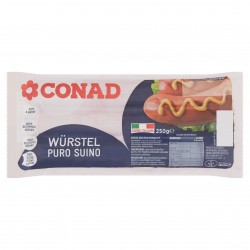 Wurstel di Suino - Conad 250gr