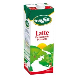 Latte Parzialmente Scremato Lunga Cons. TreValli 1Lt.