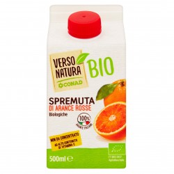 Spremuta Fresca Arance Rosse Bio - Verso Natura 500ml