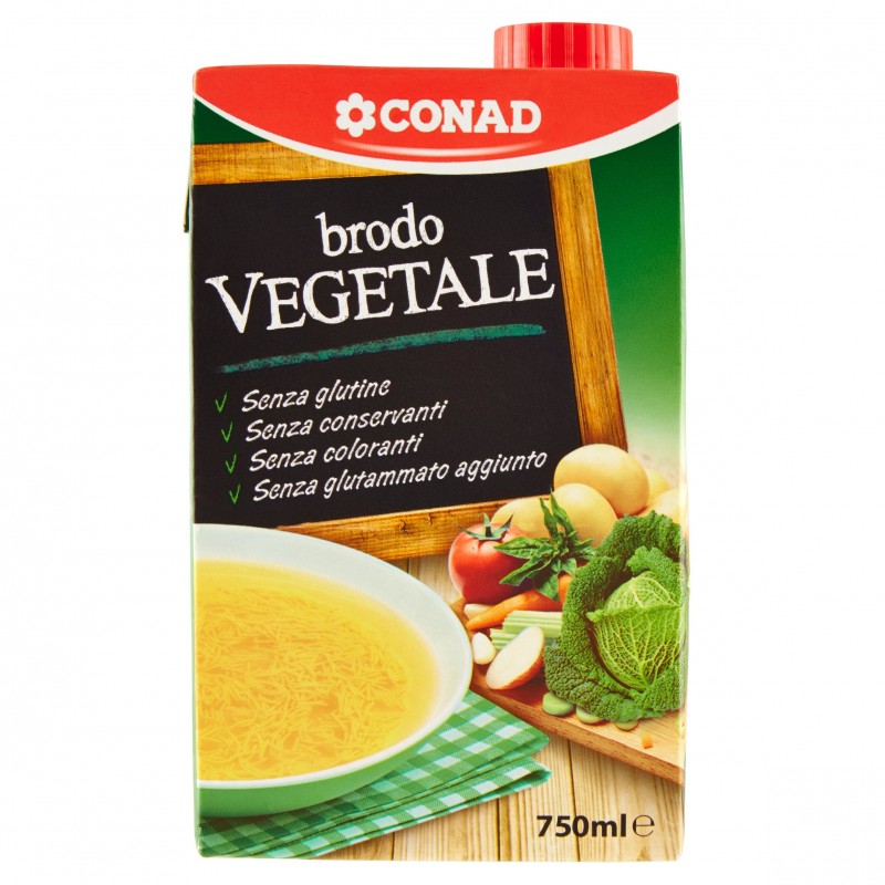 Brodo Vegetale Conad 750ml