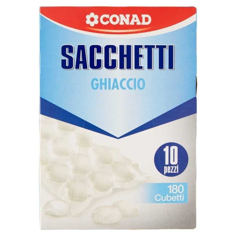 Sacchetti Ghiaccio - Conad 10Pz