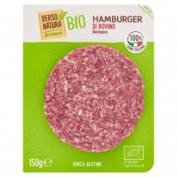 Hamburger di Bovino Biologico - Verso Natura 150gr