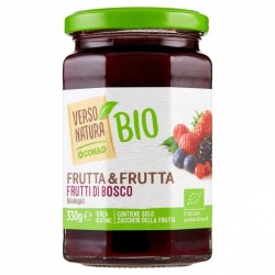 Marmellata Bio Frutti di Bosco  - Verso Natura 340gr