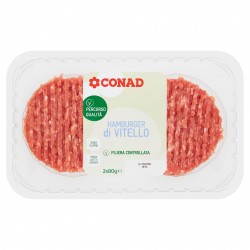 Hamburger di Vitello - Conad 2X 80gr