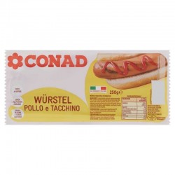 Wurstel di Pollo e Tacchino X3 - Conad 250gr