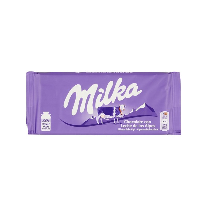 Cioccolato al Latte - Milka 100gr
