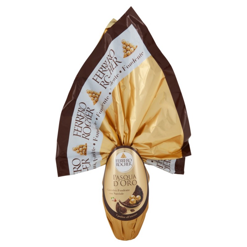 Uovo Ferrero Rocher Dark Grande Fondentee Nocciole 290gr